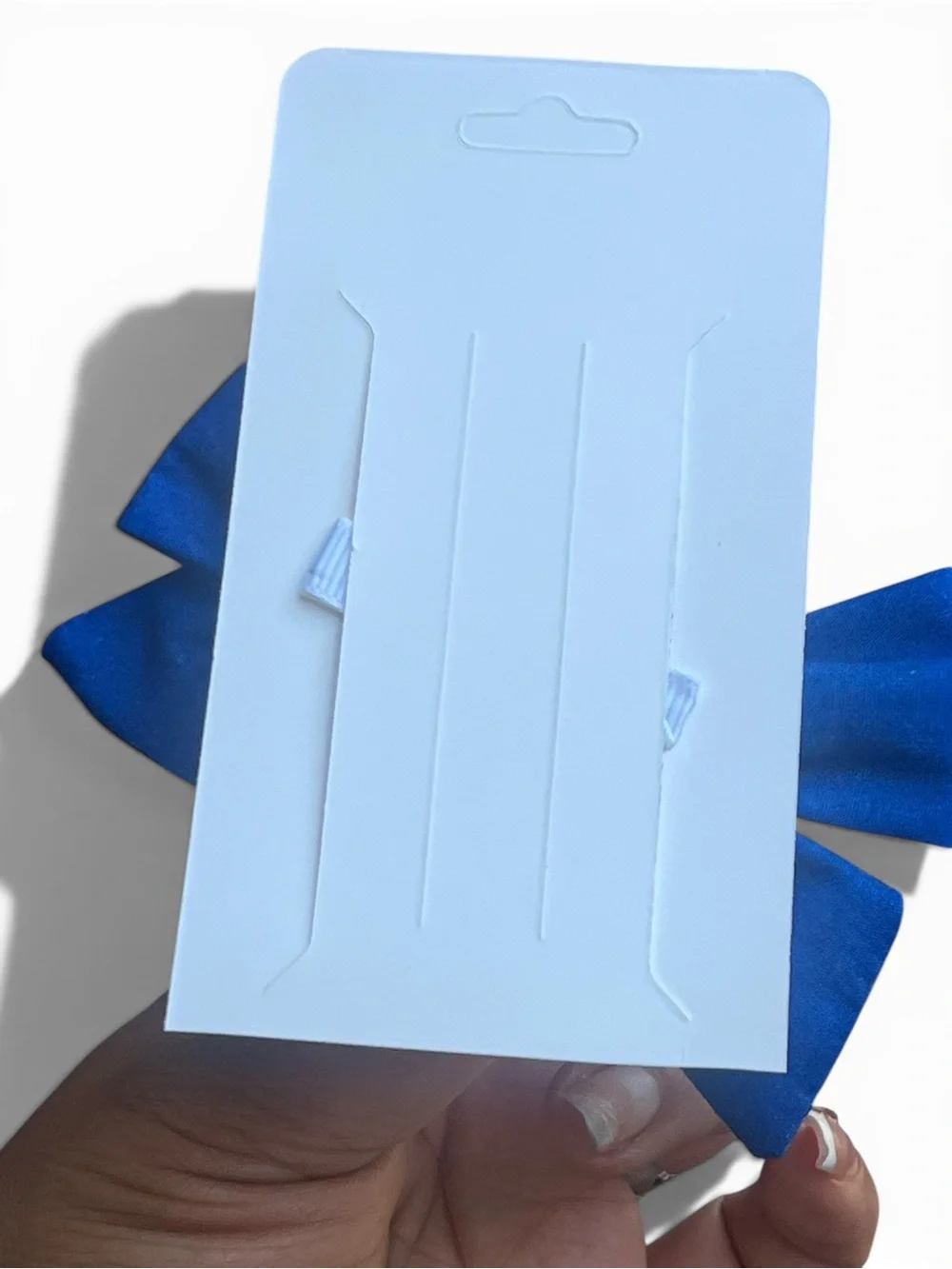 Handmade Blue Crayon Bow Hair Clip – Kids Boutique Hair Accessory NWT
